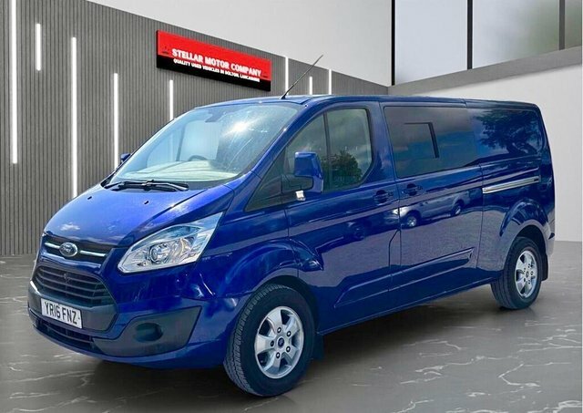 Ford Transit Custom 2016 2.2 Tdci 290 Limited L2 H1 YR16FNZ Blue #4