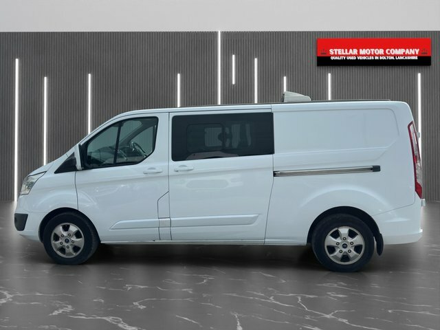 Ford Transit Custom 2017 2.0 Tdci 310 Limited L2 H1 6Dr MK17YNU White #2
