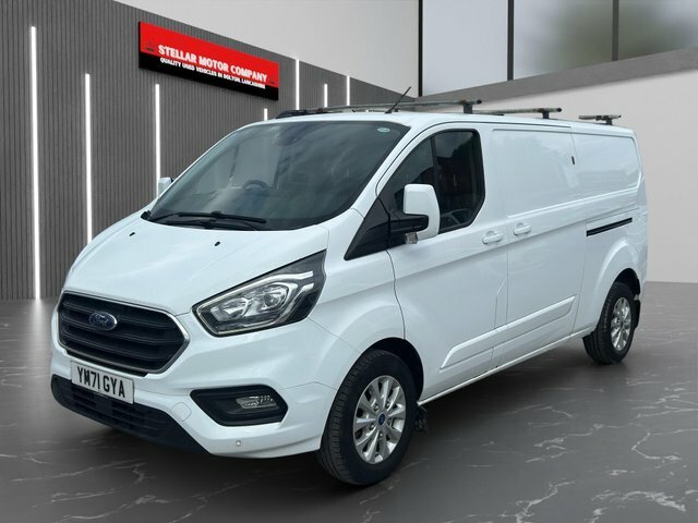 Ford Transit Custom 2022 2.0 300 Ecoblue Limited L2 H1 Euro 6 Ss YM71GYA White #4