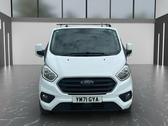 Ford Transit Custom 2022 2.0 300 Ecoblue Limited L2 H1 Euro 6 Ss YM71GYA White #3