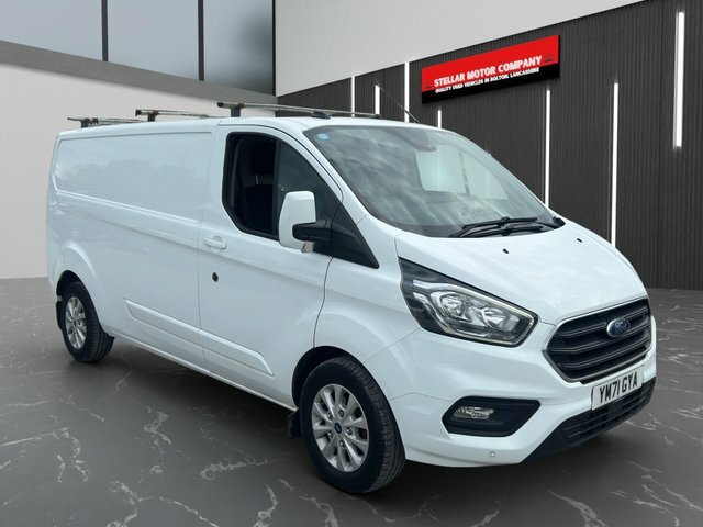 Ford Transit Custom 2022 2.0 300 Ecoblue Limited L2 H1 Euro 6 Ss YM71GYA White #2