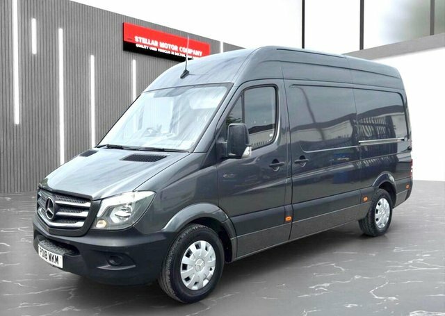 Mercedes-Benz Sprinter 2018 2.1 314 Cdi Rwd L2 PO18WKM Grey #4