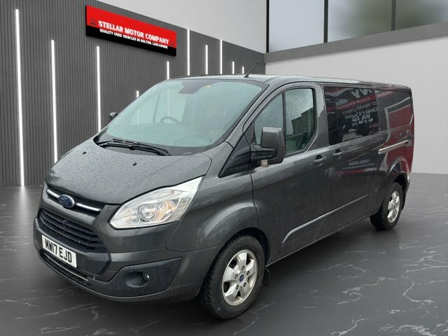 Ford Transit Custom 2017 2.0 Tdci 290 Limited Combi Van 6Dr Man MW17EJD Grey #4