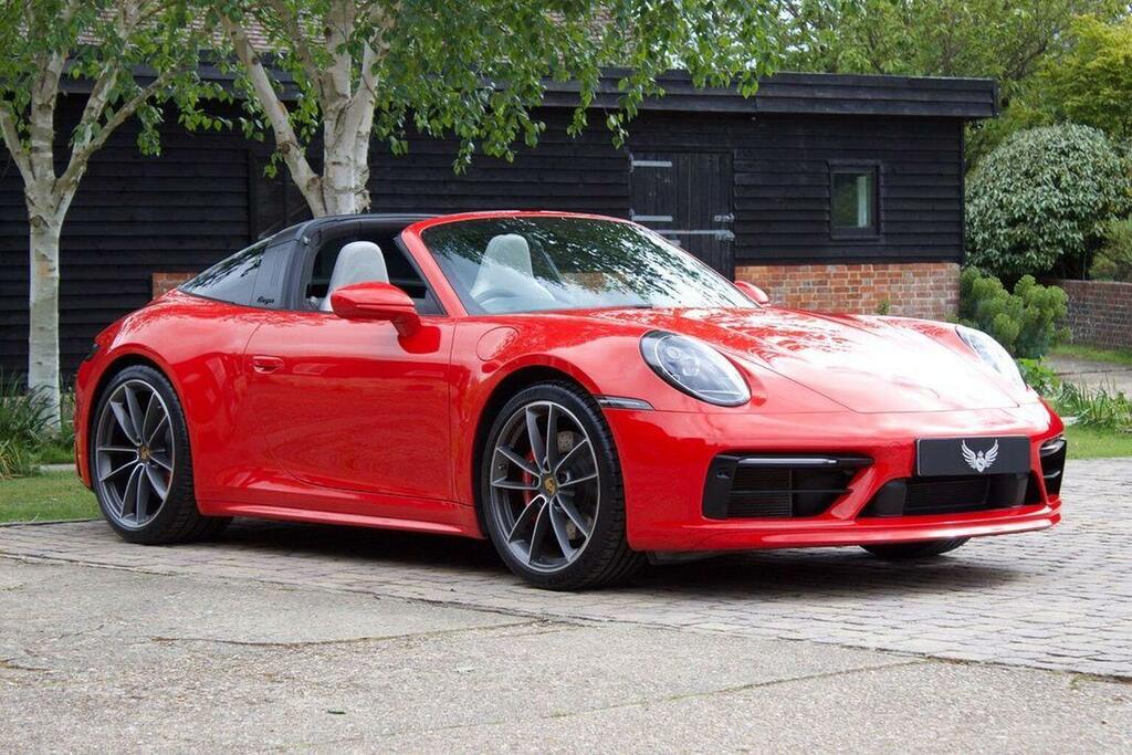 Porsche 911 Convertible 3.0T 992 4S Targa Pdk 4Wd Euro 6 Ss PX21MVM Red #6