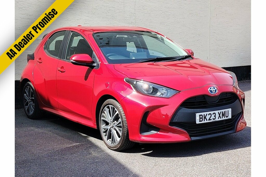 Toyota Yaris Vvt-h Icon BK23XMU Red #2