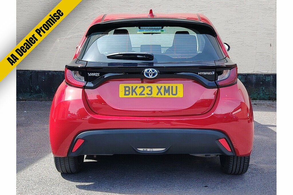 Toyota Yaris Vvt-h Icon BK23XMU Red #6