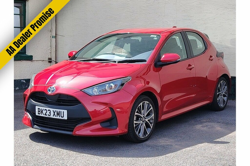 Toyota Yaris Vvt-h Icon BK23XMU Red #4