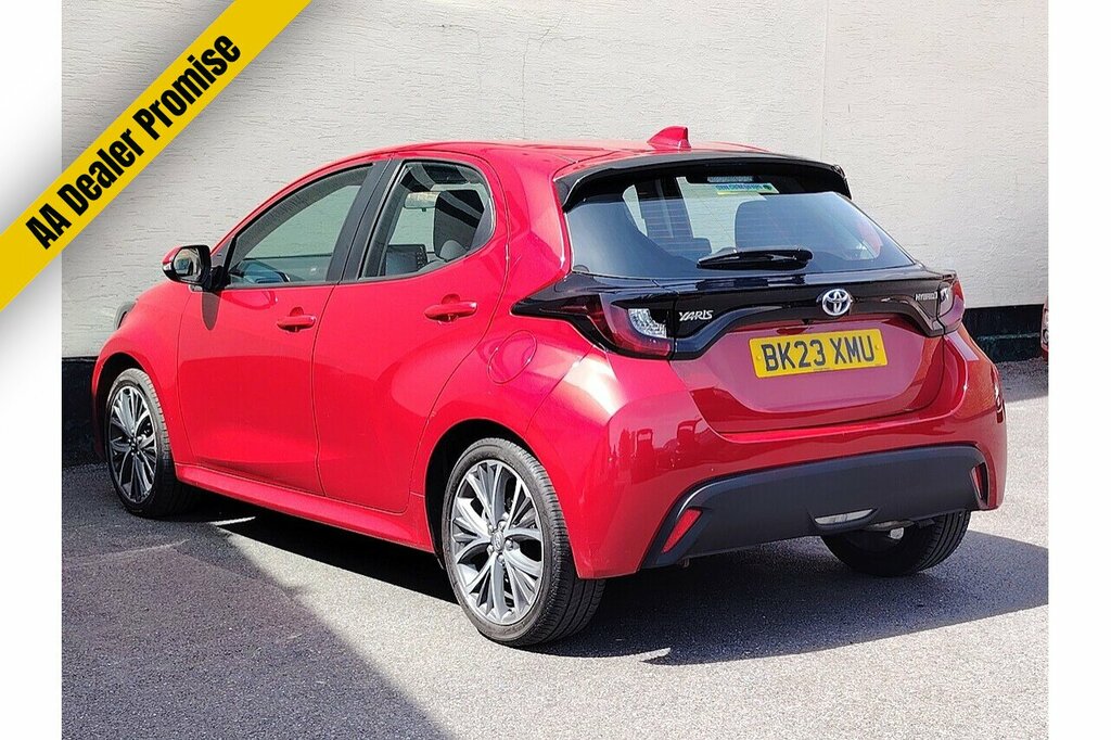 Toyota Yaris Vvt-h Icon BK23XMU Red #5
