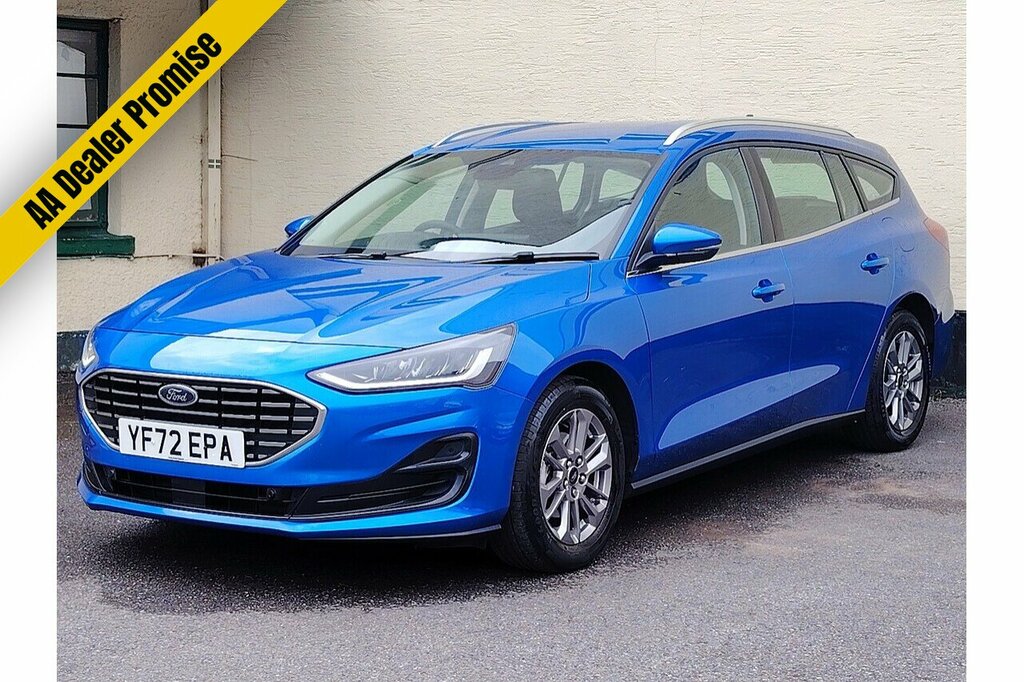 Ford Focus T Ecoboost Mhev Titanium YF72EPA Blue #4