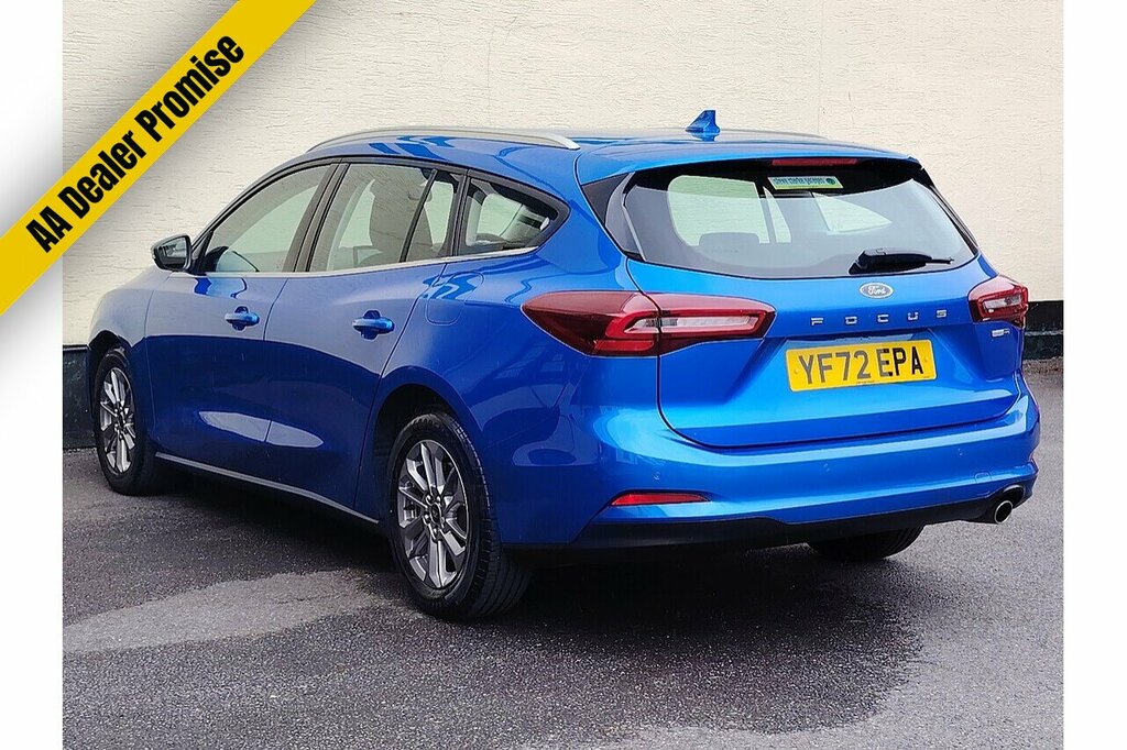 Ford Focus T Ecoboost Mhev Titanium YF72EPA Blue #5