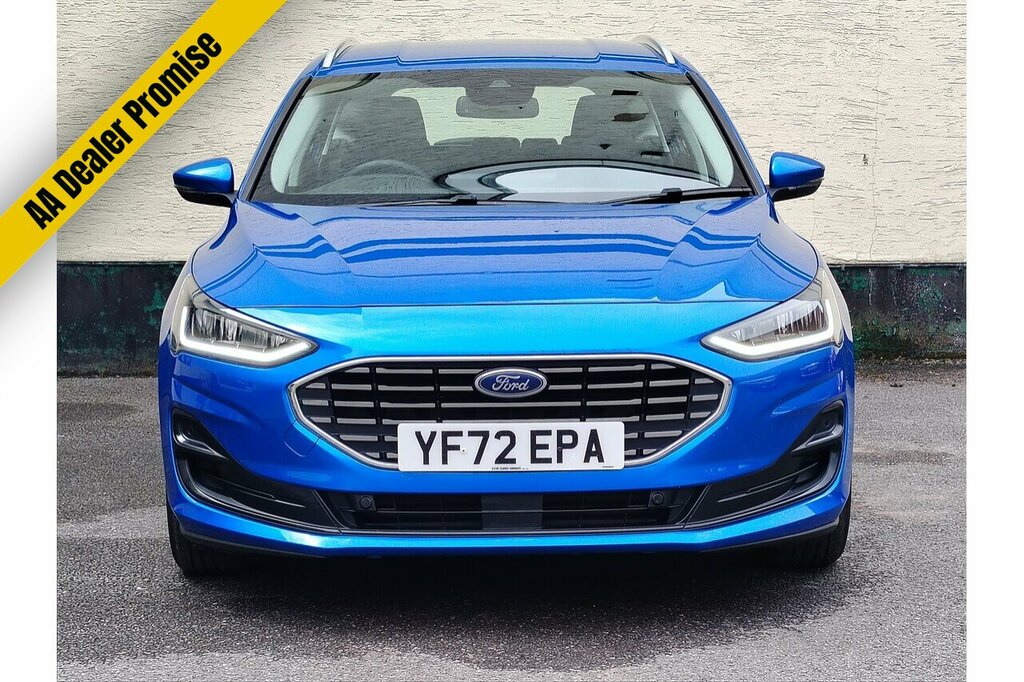 Ford Focus T Ecoboost Mhev Titanium YF72EPA Blue #3