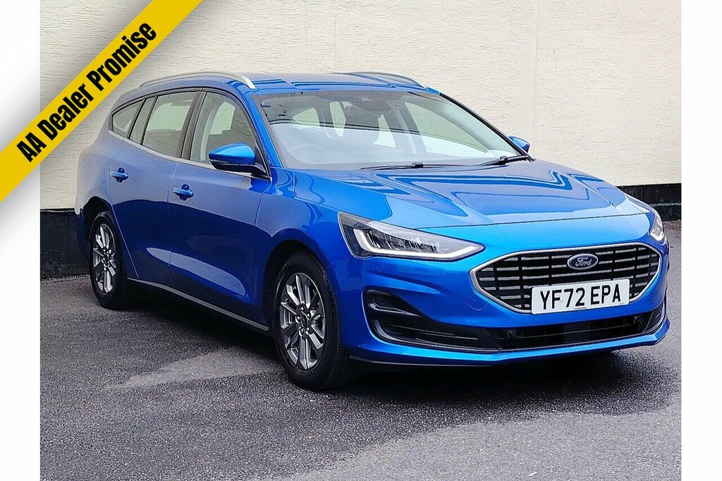 Ford Focus T Ecoboost Mhev Titanium YF72EPA Blue #2