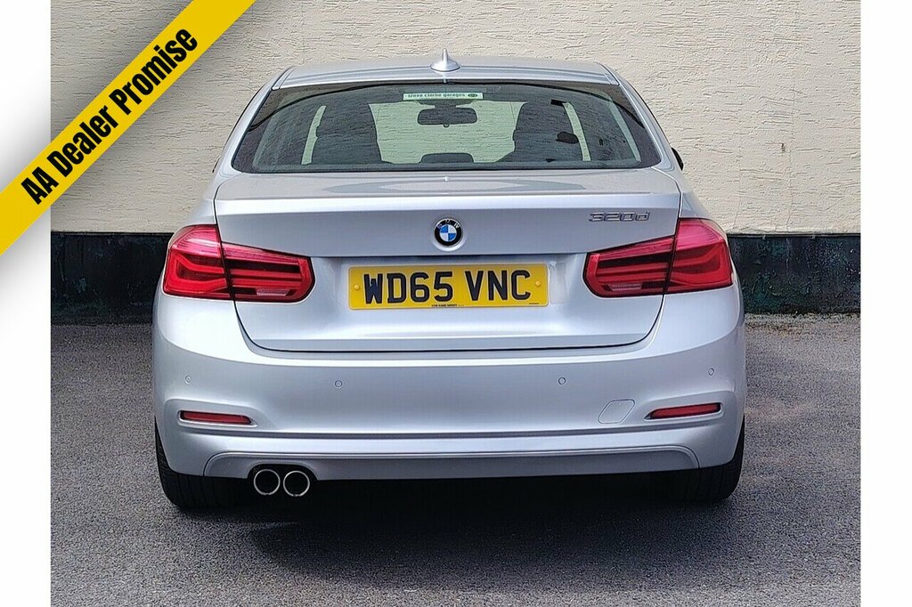 BMW 3 Series 320D Se WD65VNC Silver #6