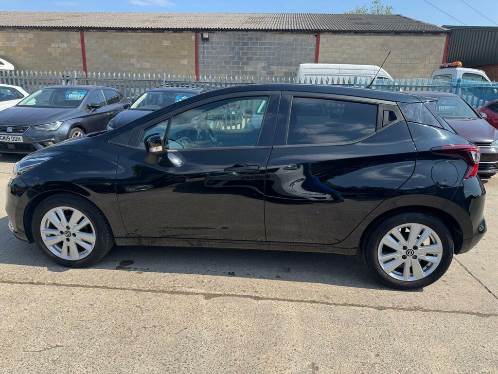 Nissan Micra Hatchback 1.0 Ig-t Acenta Euro 6 Ss 20207 YP70ZKO Black #5