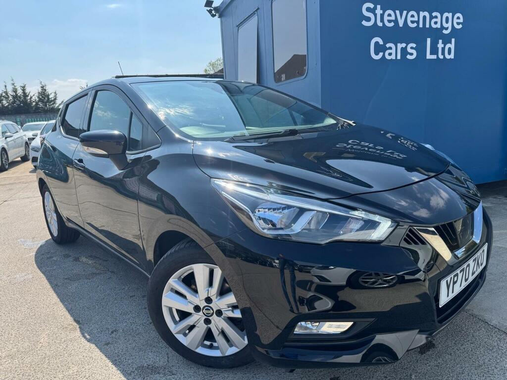Nissan Micra Hatchback 1.0 Ig-t Acenta Euro 6 Ss 20207 Black