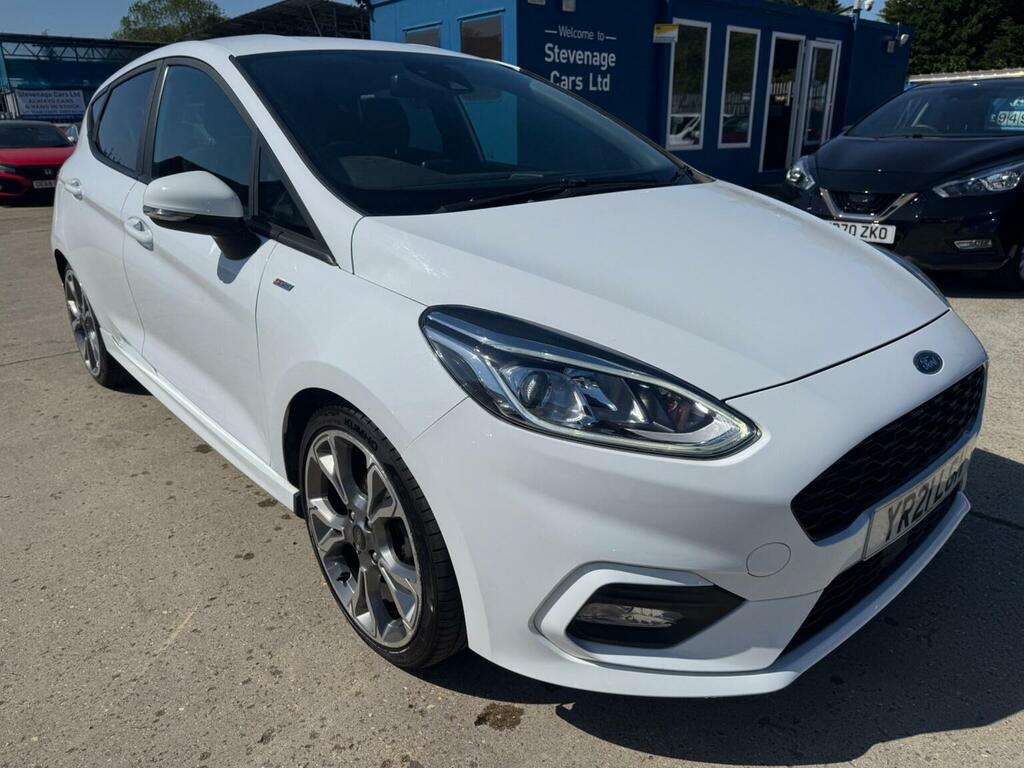 Ford Fiesta Hatchback 1.0T Ecoboost Mhev St-line X Edition Eur YR21LGN White #4