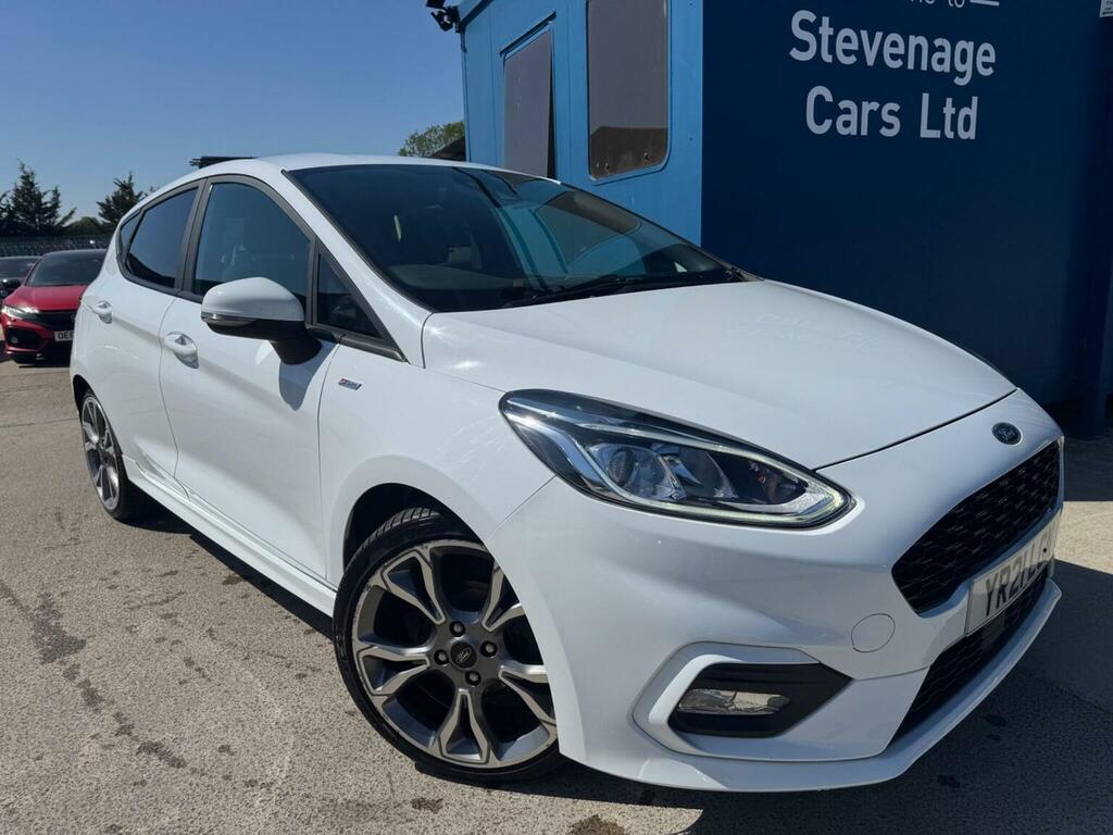 Ford Fiesta Hatchback 1.0T Ecoboost Mhev St-line X Edition Eur White