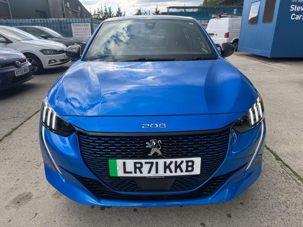 Peugeot e-208 Hatchback 50Kwh Gt Premium 202171 LR71KKB Blue #5