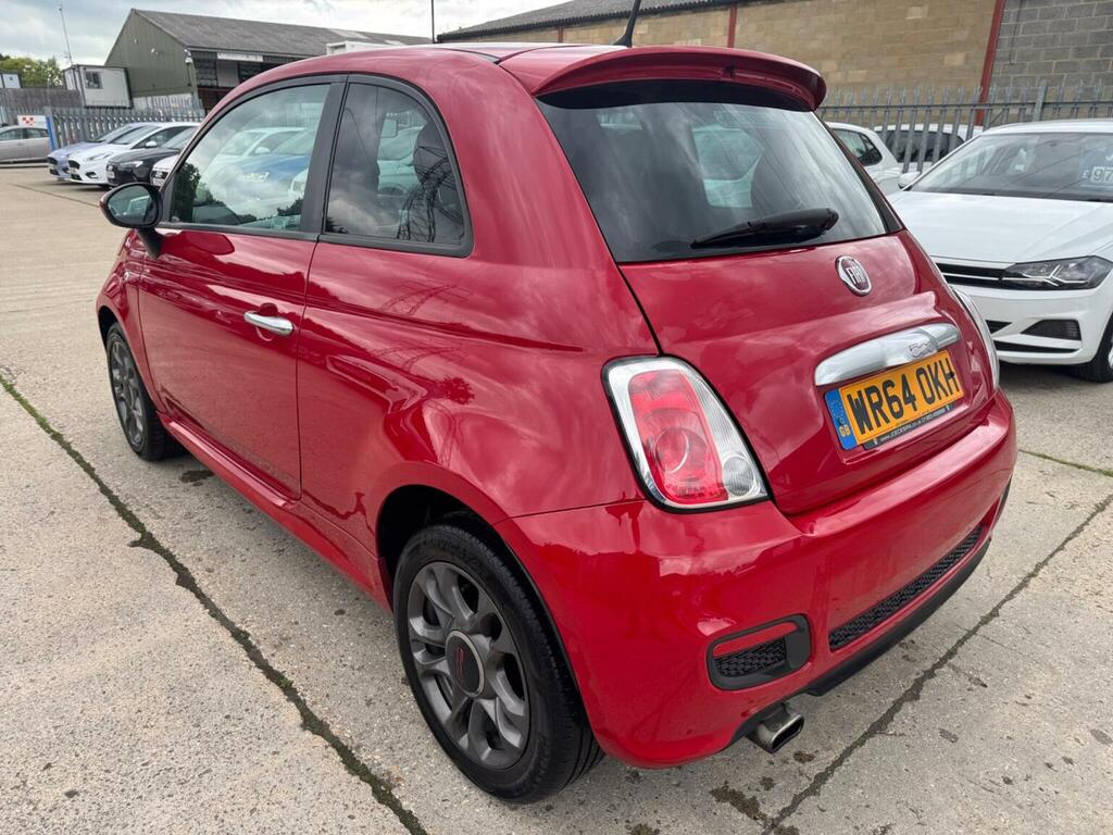 Fiat 500 Hatchback 1.2 S Euro 6 Ss 201464 WR64OKH Red #6