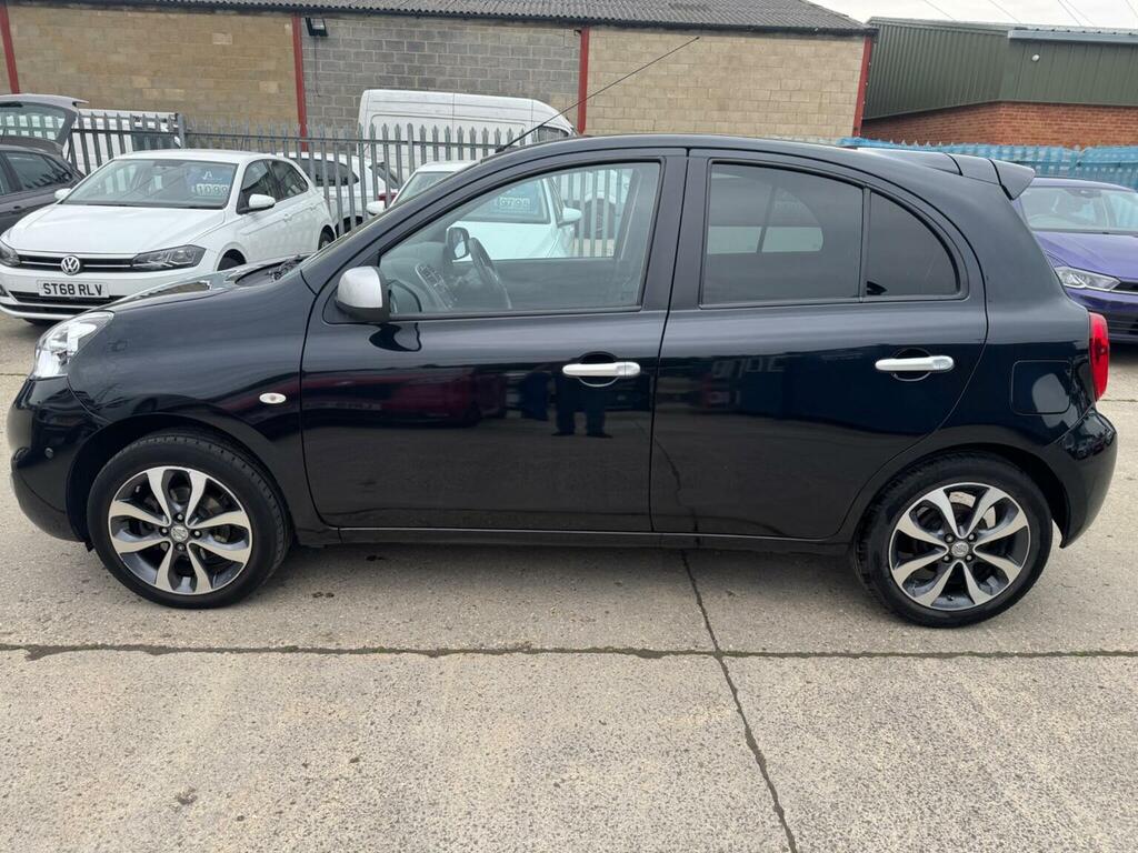 Nissan Micra Hatchback 1.2 N-tec Cvt Euro 6 201665 DH65PKF Black #5