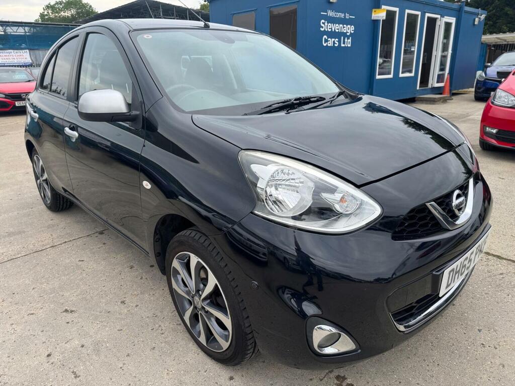 Nissan Micra Hatchback 1.2 N-tec Cvt Euro 6 201665 DH65PKF Black #2