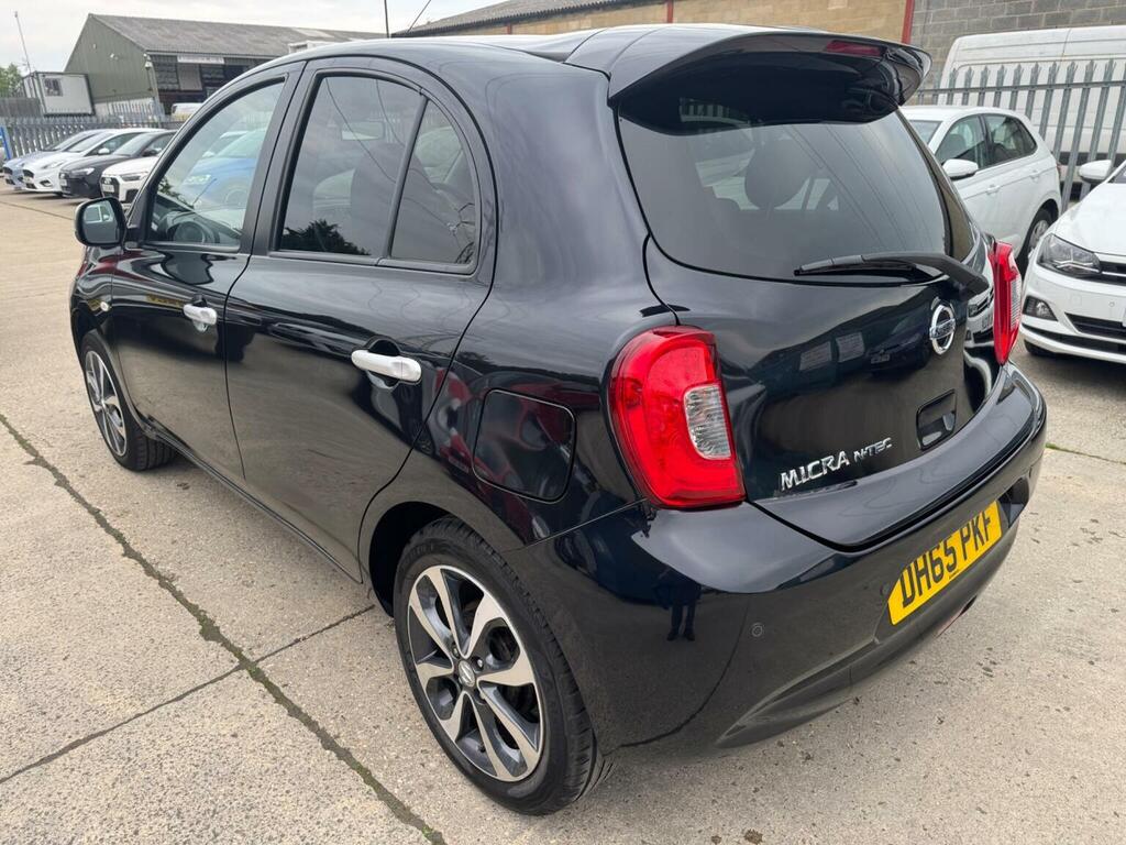 Nissan Micra Hatchback 1.2 N-tec Cvt Euro 6 201665 DH65PKF Black #6