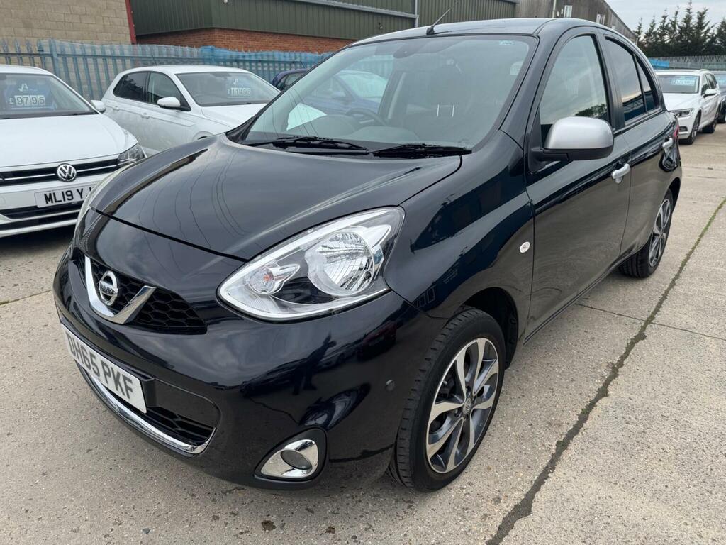 Nissan Micra Hatchback 1.2 N-tec Cvt Euro 6 201665 DH65PKF Black #4