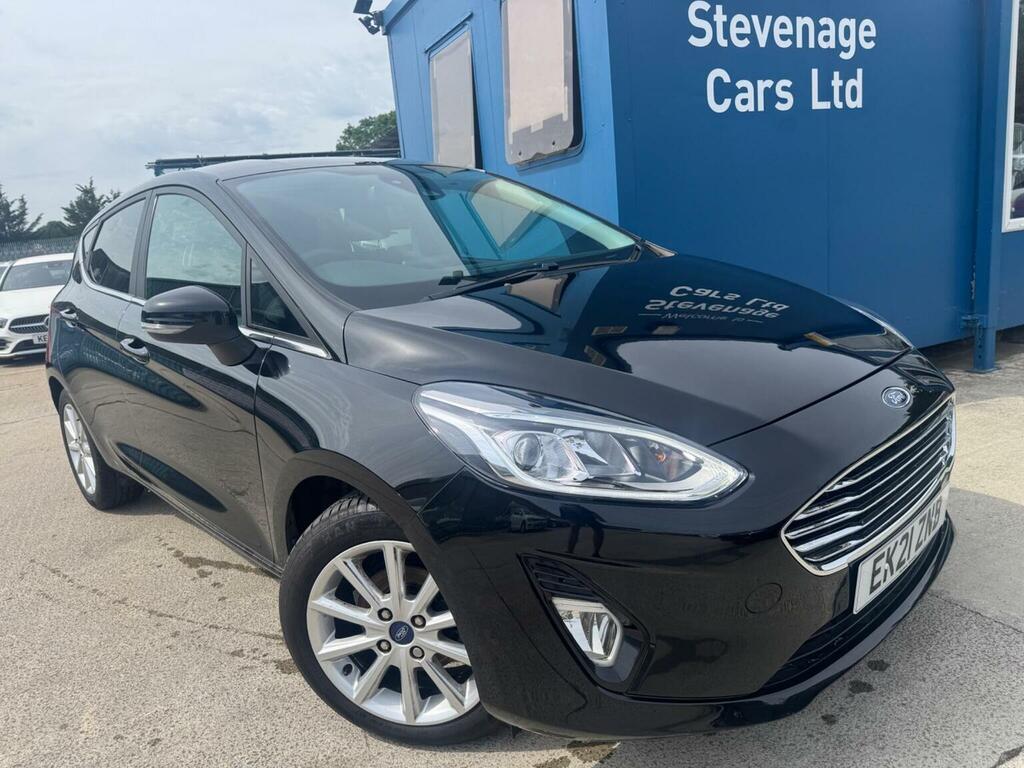 Ford Fiesta Hatchback 1.0T Ecoboost Mhev Titanium Euro 6 Ss Black