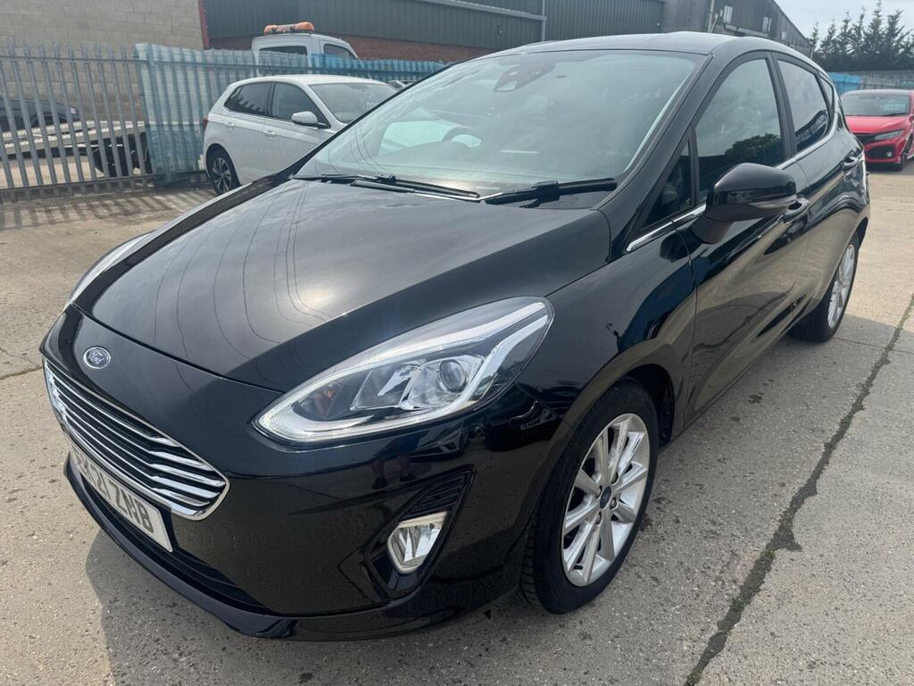 Ford Fiesta Hatchback 1.0T Ecoboost Mhev Titanium Euro 6 Ss EK21ZNB Black #6
