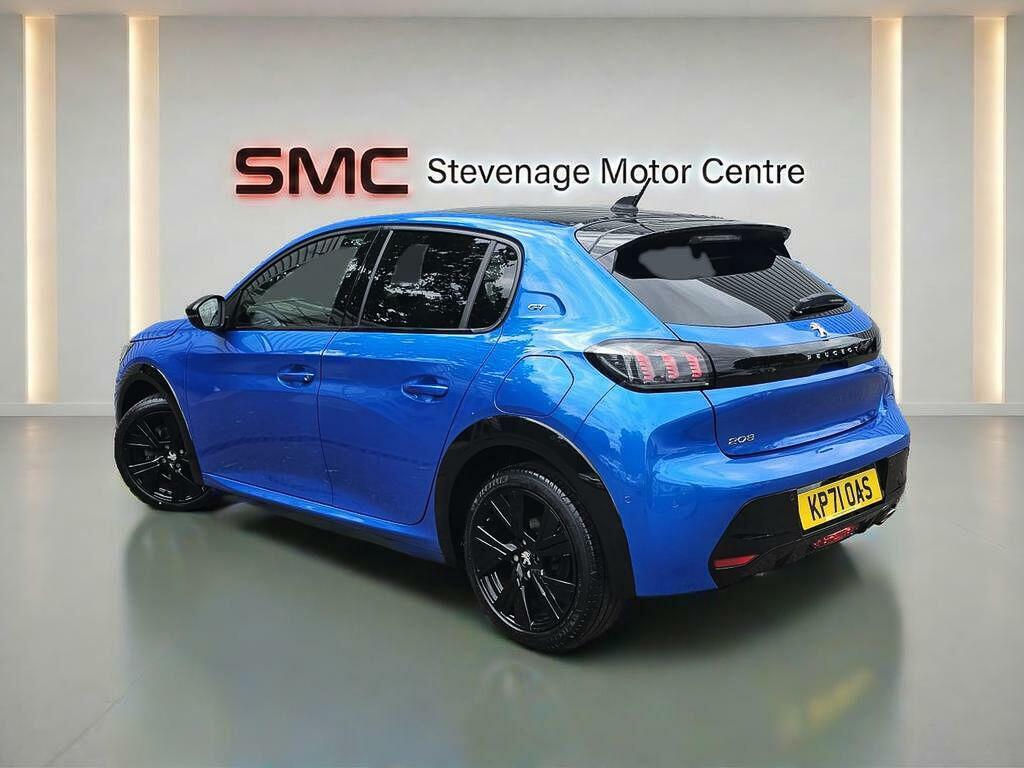 Peugeot 208 1.2 Puretech Gt Euro 6 Ss KP71OAS Blue #5