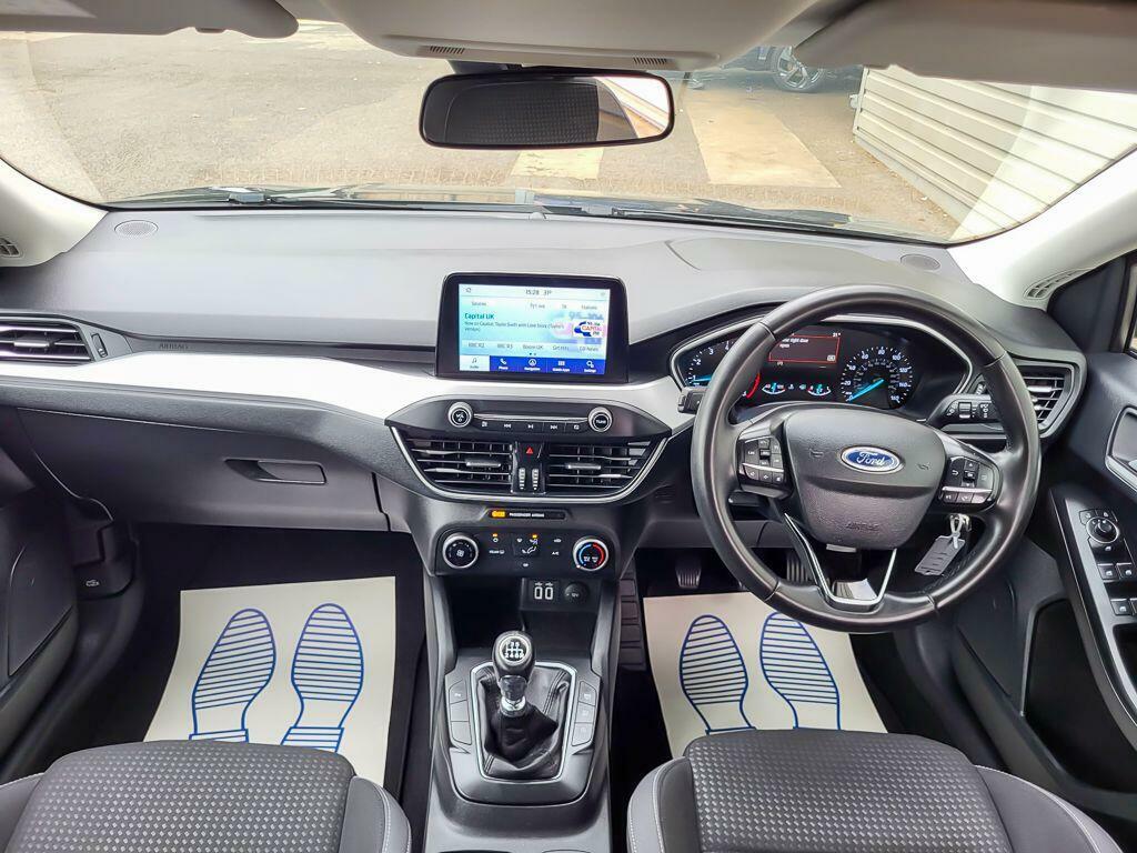 Ford Focus 1.0T Ecoboost Zetec Edition Euro 6 Ss FG71BXZ Grey #2