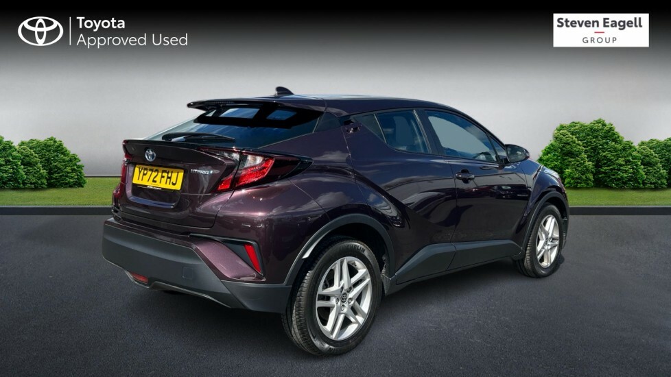 Toyota C-Hr 1.8 Vvt-h Icon Cvt Euro 6 Ss YP72FHJ Purple #4