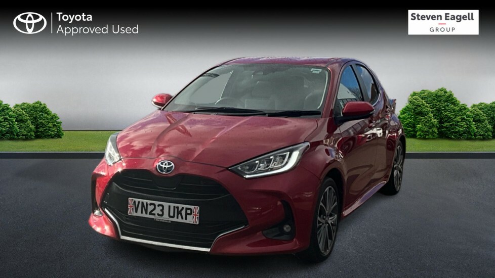 Toyota Yaris 1.5 Vvt-h Excel E-cvt Euro 6 Ss VN23UKP Red #3
