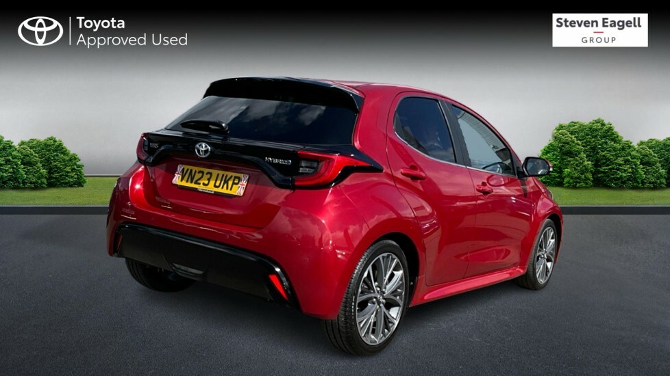 Toyota Yaris 1.5 Vvt-h Excel E-cvt Euro 6 Ss VN23UKP Red #2