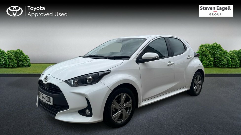 Toyota Yaris 1.5 Vvt-h Icon E-cvt Euro 6 Ss EF74ODU White #3