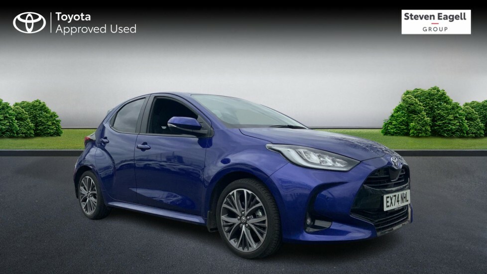 Toyota Yaris 1.5 Vvt-h Excel Hatchback Hybrid E-cvt Blue