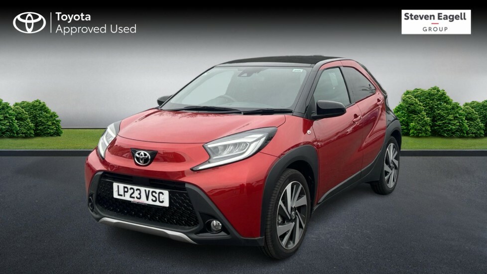 Toyota Aygo X 1.0 Vvt-i Exclusive X-shift Euro 6 Ss Red #3