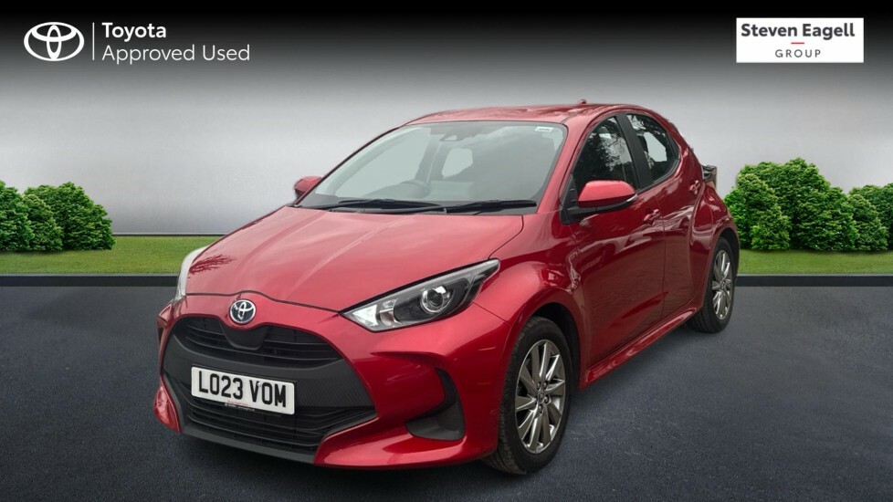 Toyota Yaris 1.5 Vvt-h Icon E-cvt Euro 6 Ss LO23VOM Red #3