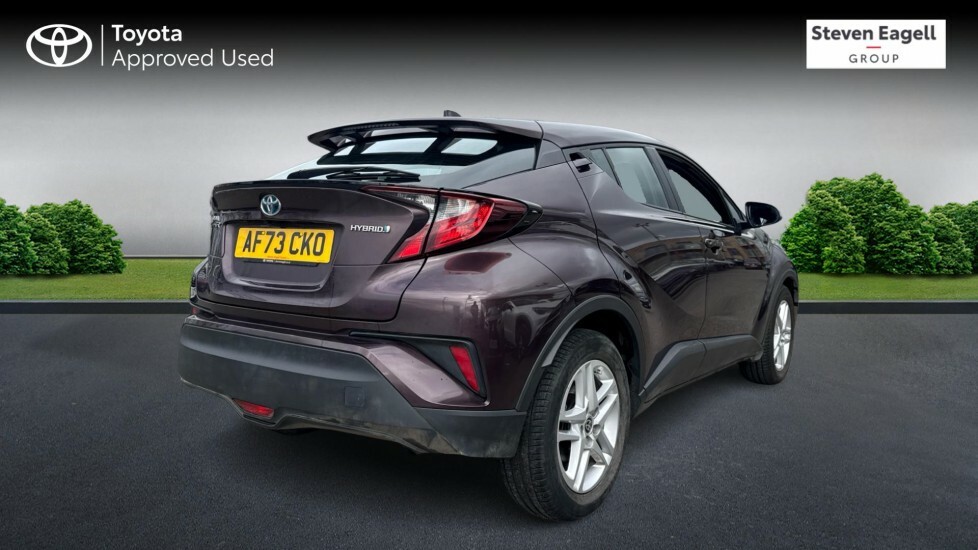Toyota C-Hr 1.8 Vvt-h Gpf Icon Suv Hybrid Cvt Euro AF73CKO Purple #2