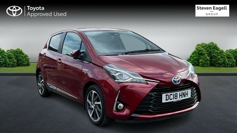 Toyota Yaris 1.5 Vvt-h Excel E-cvt Euro 6 Ss 15In Alloy Red