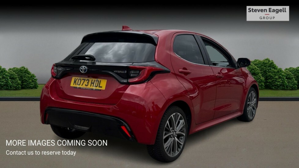 Toyota Yaris 1.5 Vvt-h Excel E-cvt Euro 6 Ss KO73HDL Red #4