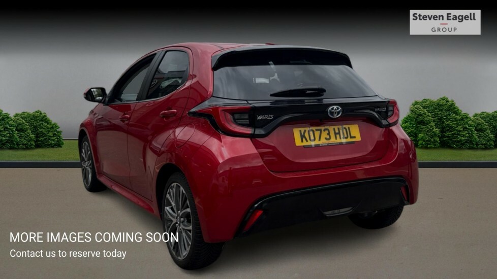 Toyota Yaris 1.5 Vvt-h Excel E-cvt Euro 6 Ss KO73HDL Red #2