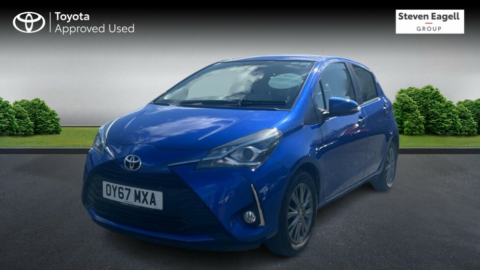 Toyota Yaris 1.5 Vvt-i Icon Tech Cvt Euro 6 Blue #3