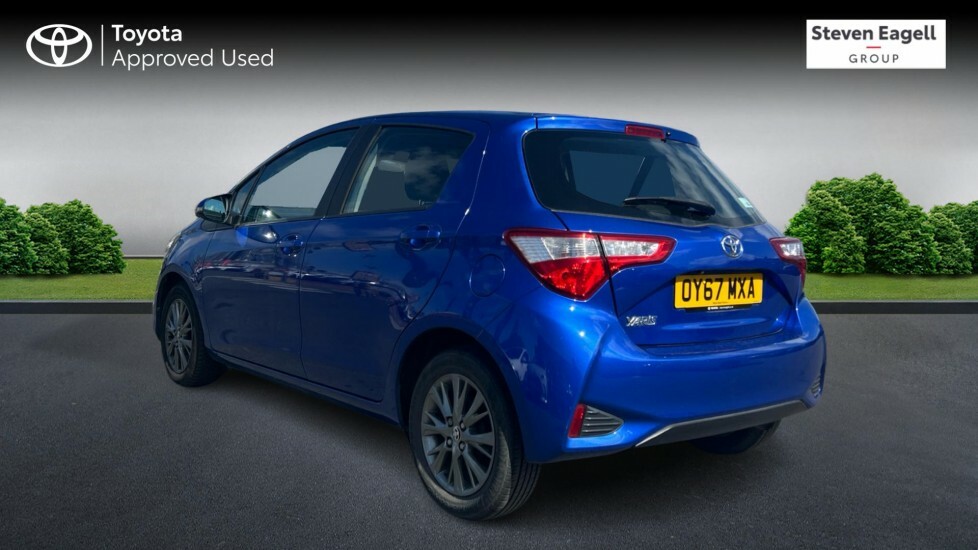 Toyota Yaris 1.5 Vvt-i Icon Tech Cvt Euro 6 Blue #4