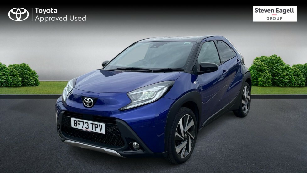 Toyota Aygo X 1.0 Vvt-i Exclusive X-shift Euro 6 Ss BF73TPV Blue #3