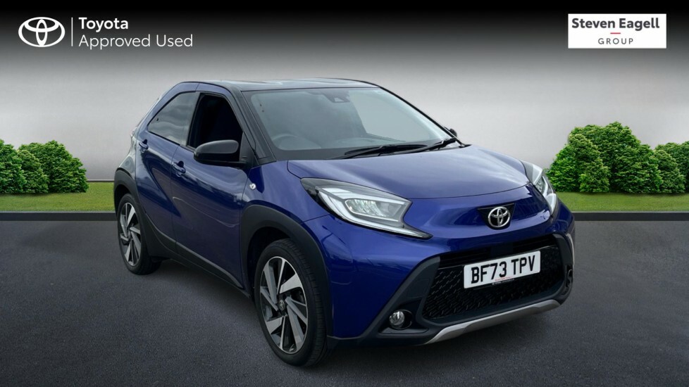 Toyota Aygo X 1.0 Vvt-i Exclusive X-shift Euro 6 Ss Blue