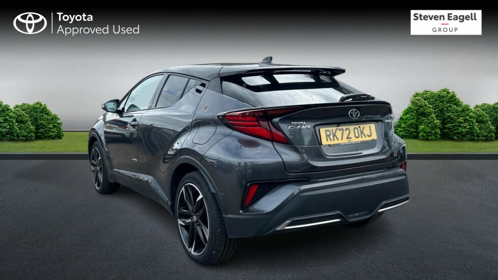 Toyota C-Hr 2.0 Vvt-h Gr Sport Suv Hybrid Cvt Euro RK72OKJ Grey #4