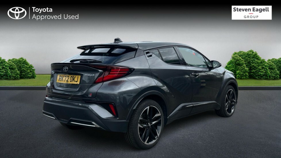 Toyota C-Hr 2.0 Vvt-h Gr Sport Suv Hybrid Cvt Euro RK72OKJ Grey #2