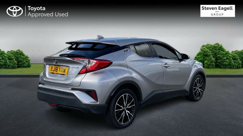 Toyota C-Hr 1.8 Vvt-h Excel Cvt Euro 6 Ss BJ18XUM Silver #2