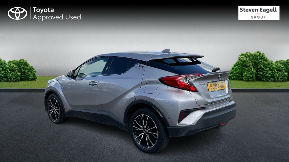 Toyota C-Hr 1.8 Vvt-h Excel Cvt Euro 6 Ss BJ18XUM Silver #4